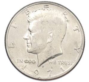 1/2 доллара (50 центов) 1971 года D США