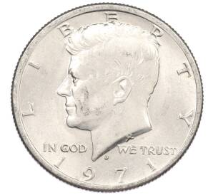 1/2 доллара (50 центов) 1971 года D США