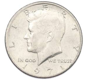 1/2 доллара (50 центов) 1971 года D США