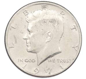 1/2 доллара (50 центов) 1971 года D США