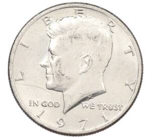1/2 доллара (50 центов) 1971 года D США