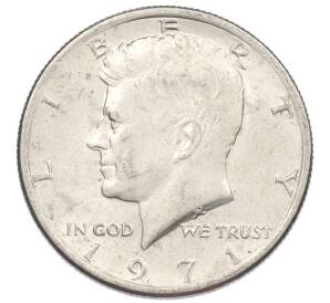 1/2 доллара (50 центов) 1971 года D США