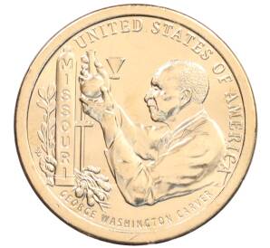 1 доллар 2024 года Р США «Американские инновации — Джордж Вашингтон Карвер» — Фото №1