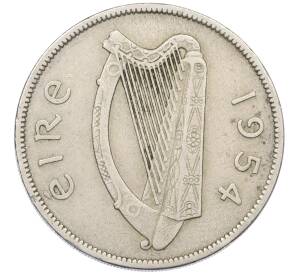 1/2 кроны 1954 года Ирландия — Фото №2