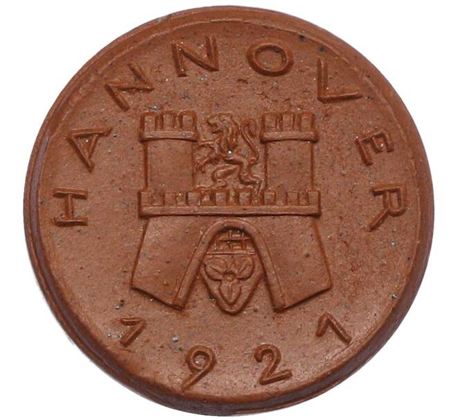 Монета 25 пфеннигов 1921 года Германия — город Ганновер (Нотгельд) (Артикул: K2-0690) — Фото №1