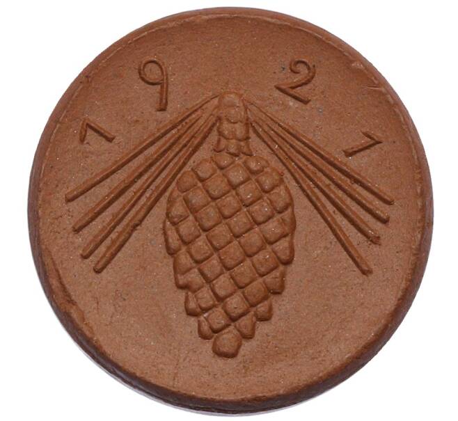 Монета 50 пфеннигов 1921 года Германия — город Луккау (Нотгельд) (Артикул: K2-0692) — Фото №1
