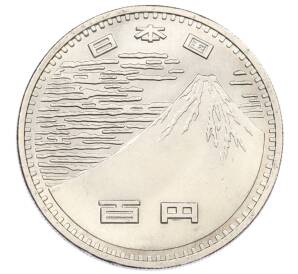 100 йен 1970 года Япония «Всемирная выставка ЭКСПО-70 в Японии» — Фото №2