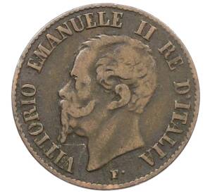 1 чентезимо 1861 года М Италия — Фото №2