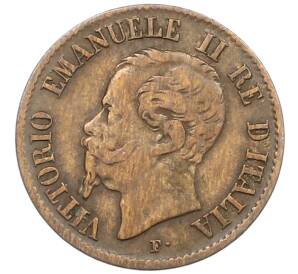 1 чентезимо 1861 года М Италия — Фото №2