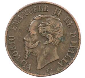 1 чентезимо 1867 года М Италия