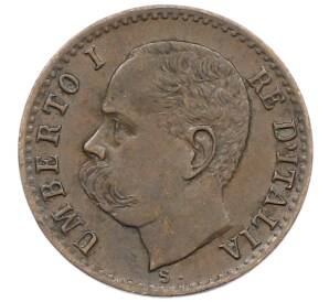 1 чентезимо 1895 года Италия — Фото №2