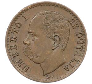 1 чентезимо 1895 года Италия