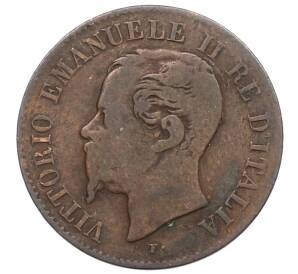 2 чентезимо 1867 года М Италия