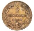 Монета 2 чентезимо 1900 года Италия (Артикул: M2-90800) — Фото №1