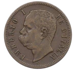 2 чентезимо 1900 года Италия — Фото №2