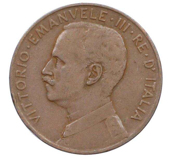 Монета 2 чентезимо 1915 года Италия (Артикул: M2-90820) — Фото №2