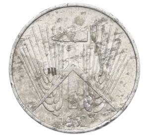 1 пфенниг 1952 года А Восточная Германия (ГДР) — Фото №1