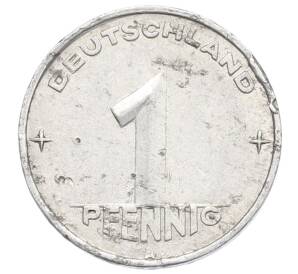 1 пфенниг 1952 года А Восточная Германия (ГДР) — Фото №2
