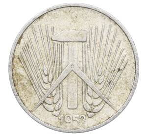 1 пфенниг 1952 года Восточная Германия (ГДР) — Фото №1