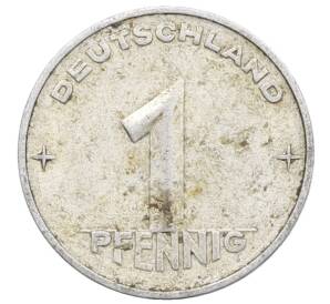 1 пфенниг 1952 года Восточная Германия (ГДР) — Фото №2
