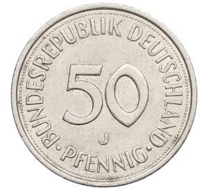 50 пфеннигов 1977 года J Западная Германия (ФРГ) — Фото №2