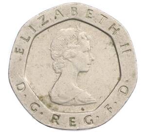 20 пенсов 1983 года Великобритания — Фото №2