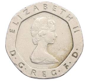 20 пенсов 1983 года Великобритания — Фото №2