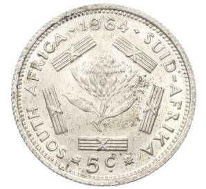 5 центов 1964 года ЮАР — Фото №1