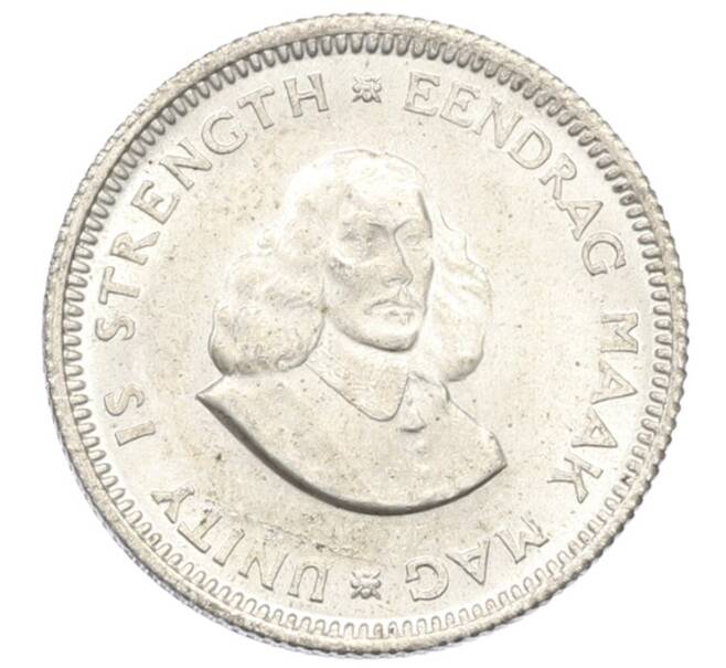 Монета 5 центов 1964 года ЮАР (Артикул: K1-6947) — Фото №2