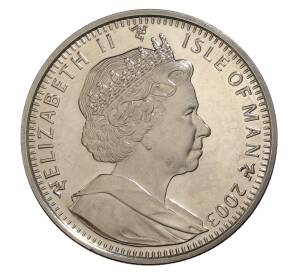 1 крона 2003 года Остров Мэн — Балийская кошка — Фото №2