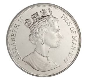 1 крона 1993 года Остров Мэн — Мейн-кун — Фото №2