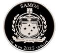 Монета 1 доллар 2025 года Самоа «Беркут» (Артикул: M2-90852) — Фото №2