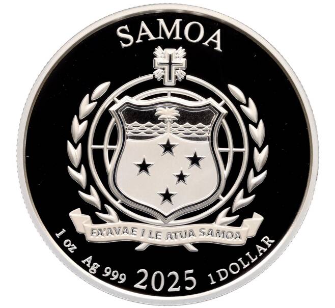 Монета 1 доллар 2025 года Самоа «Беркут» (Артикул: M2-90852) — Фото №2
