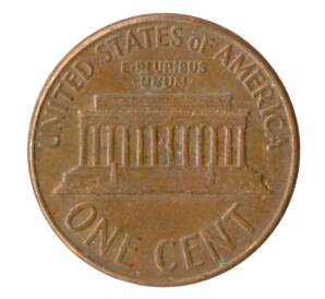 1 цент 1959 года США — Фото №2