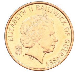 1 пенни 1998 года Гернси — Фото №2