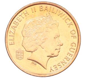 1 пенни 1998 года Гернси — Фото №2
