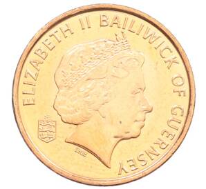 1 пенни 1998 года Гернси — Фото №2