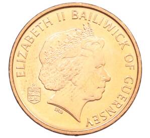 1 пенни 1998 года Гернси — Фото №2