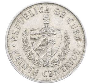 20 сентаво 1980 года Куба — Фото №2