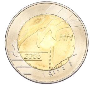 5 евро 2005 года Финляндия «X чемпионат мира по лёгкой атлетике» — Фото №1