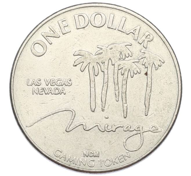 Жетон казино США «Лас-Вегас — 1 доллар» (Артикул: T11-27137) — Фото №1