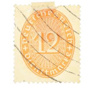 Почтовая марка 12 пфеннигов 1932 года Германия — Фото №1