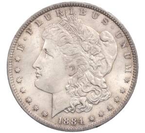 1 доллар 1884 года O США — Фото №1