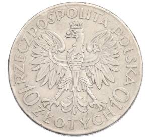 10 злотых 1933 года Польша «250 лет битве на Вене — Ян III Собеский» — Фото №2