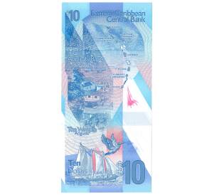 10 долларов 2019 года Восточные Карибы — Фото №2