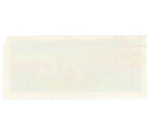 Почтовая марка 20 копеек 1987 года «Международные альпинистские лагеря СССР — Вершины Донгуз-Орун и Накра-Тау» — Фото №2