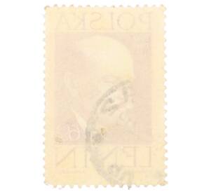 Почтовая марка 60 грошей 1962 года Польша «50-й летию приезда Ленина в Польшу»