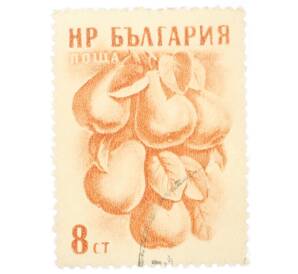Почтовая марка 8 стотинок 1957 года Болгария «Груши»