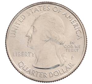 1/4 доллара (25 центов) 2016 года P США «Национальные парки - №34 Национальный парк Теодор-Рузвельт» — Фото №2