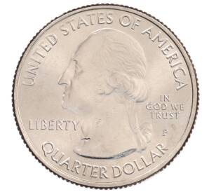 1/4 доллара (25 центов) 2017 года P США «Национальные парки — №37 Национальное историческое место Фредерика Дугласа» — Фото №2